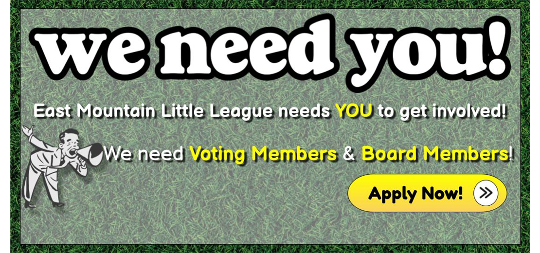 We Need You!