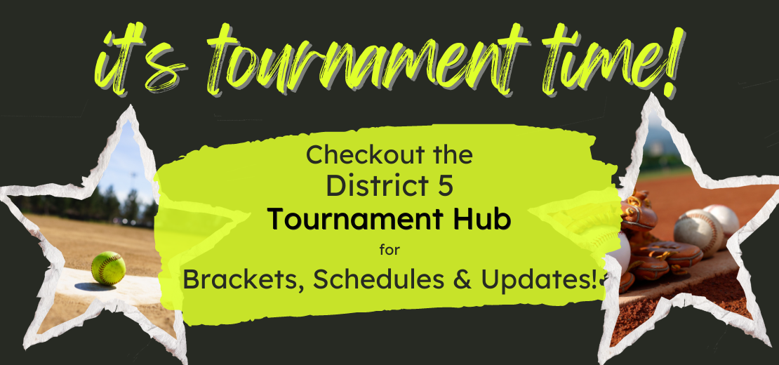 It's District Tourney Time!